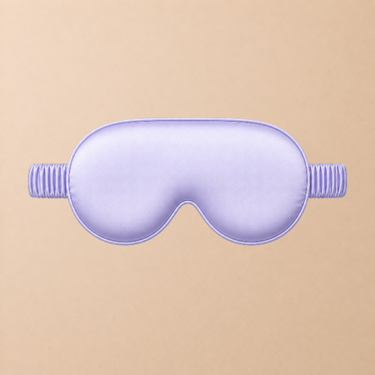 3D Silk Blackout Sleep Mask - Lavendel