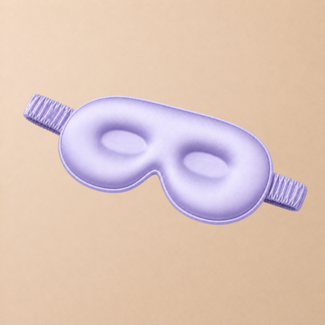 3D Silk Blackout Sleep Mask - Lavendel